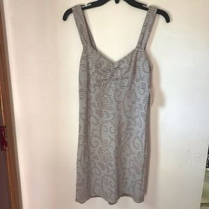 Free People Tan Pattern Dress